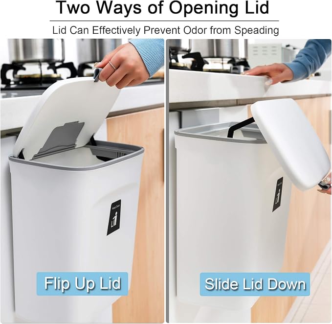Tiyafuro 2.4 Gallon Kitchen Compost Bin - Image 3