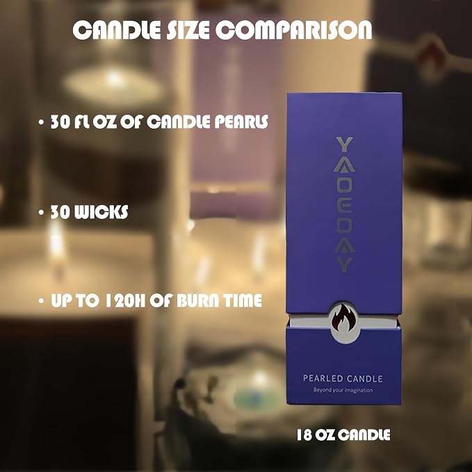 Pearl Candle 18 oz. Long-Lasting Fragrance - Image 5