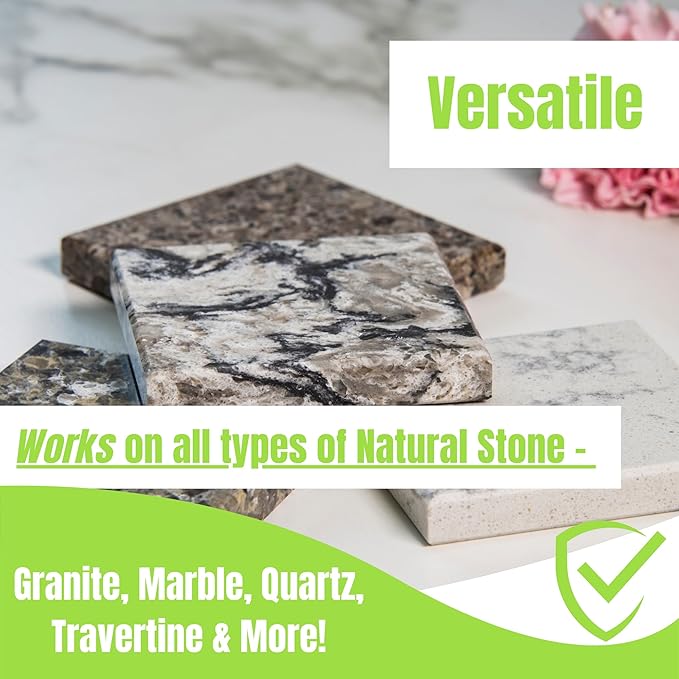Granite Plus Deep Cleans & Seals All Natural Stone Countertops + Ultimate Grout - Image 8