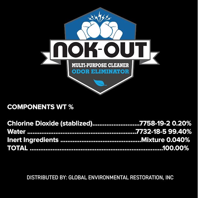 NOK OUT Odor Remover, Pet Deodorizer and Cleaning Spray, Made in the USA - Image 2