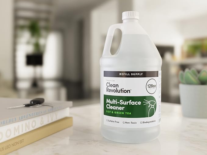 Clean Revolution Multi Surface Cleaner Refill Supply, Eco-Friendly & Plant-Based - Image 2
