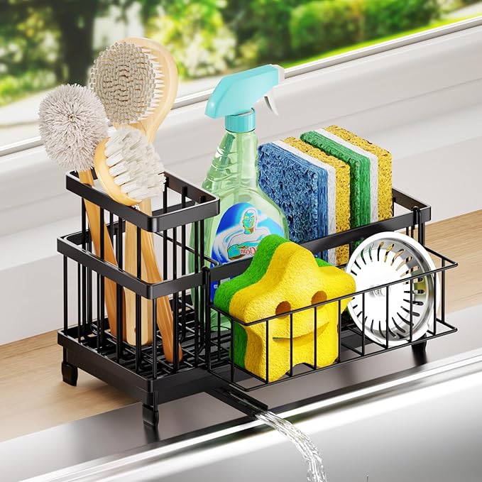 SWTYMIKI Sink Caddy Sponge Holder by SwtyMiki-TidyHomeSweetLife