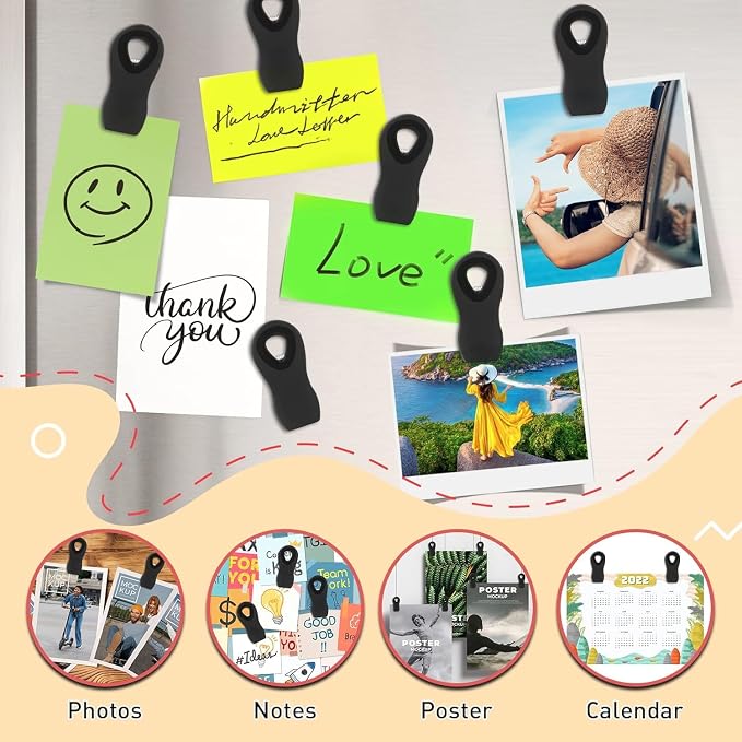 FINDMAG 24 Pack Magnetic Chip Clips - Image 5
