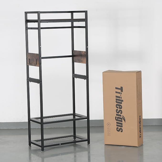 Tribesigns Small Heavy Duty Clothes Rack - Image 8