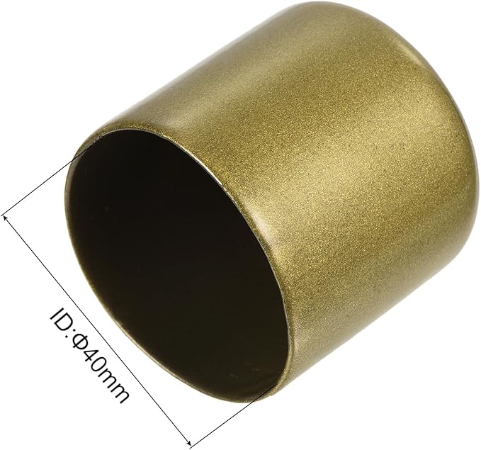 uxcell 20pcs Rubber End Caps 40mm ID Vinyl Round Tube Bolt Cap Cover Thread - Image 3