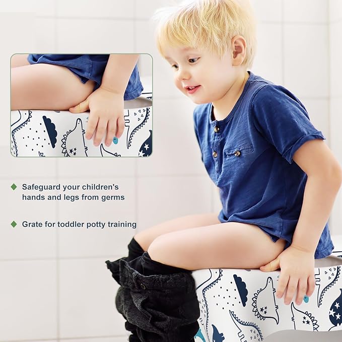30 Pack Toilet Seat Covers Disposable, Large Waterproof Potty Covers - Image 3