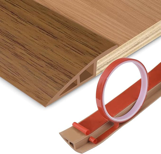 Floor Transition Strip Vinyl Door Threshold Ramp Self Adhesive Carpet Edging by DBHXXMB-HH