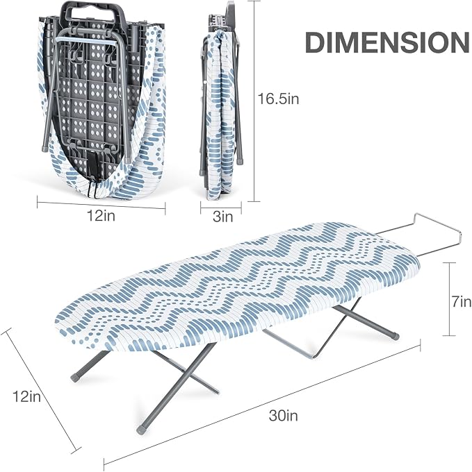 APEXCHASER Tabletop Ironing Board - Image 2