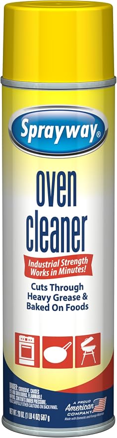 Sprayway Oven Cleaner Aerosol Spray, Cuts Through Grease & Baked-On Food | No - Image 2