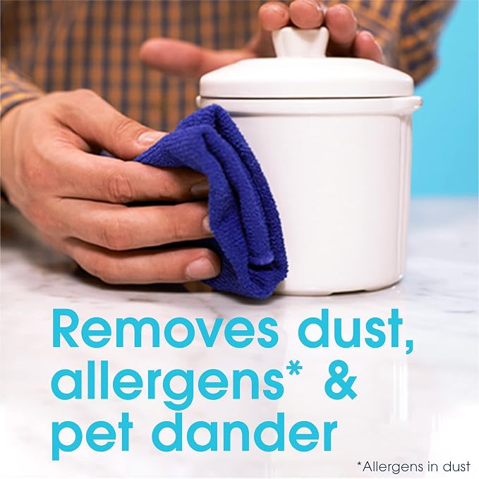 Pledge Dust & Allergen Multisurface Cleaner, Aerosol Spray, Lemon Scent - Image 3