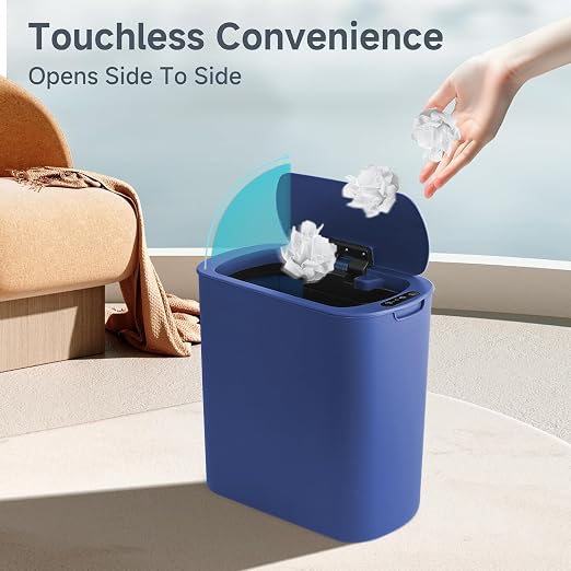 Automatic Motion Sensor Bathroom Trash Can - Image 2