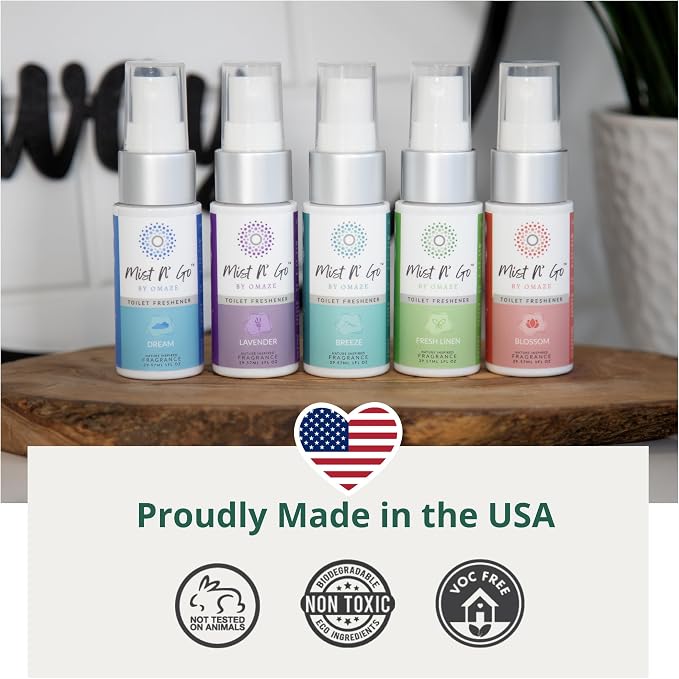 Mist N' Go by Omaze Travel Bathroom Spray - Image 6