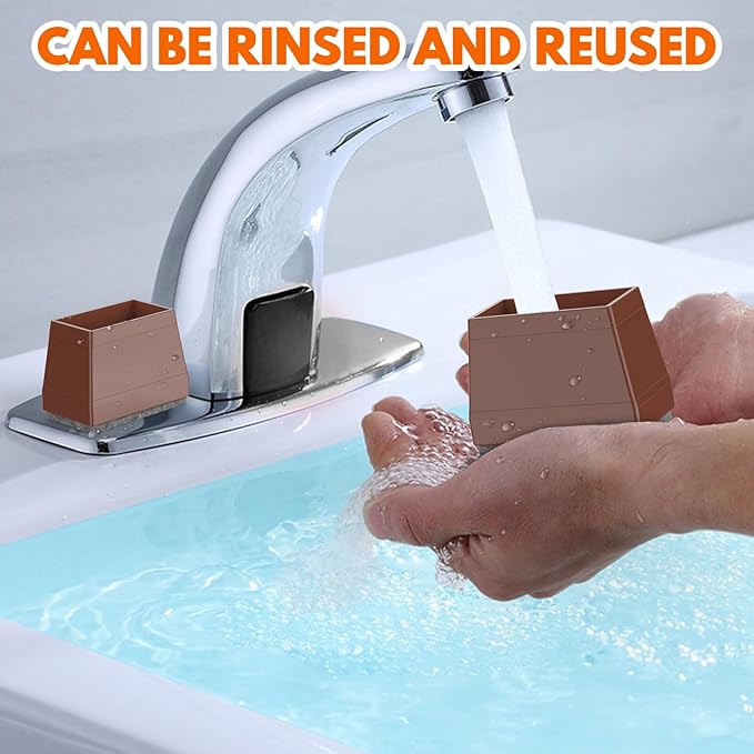 Rectangle Chair Leg Protectors for Hardwood Floors - Image 5