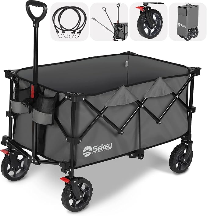 Sekey 220L Collapsible Foldable Wagon by Sekey
