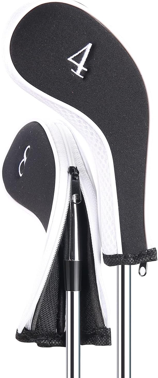 Sword &Shield sports Neoprene Zipper Golf Club Iron Head Covers Iron Covers - Image 3