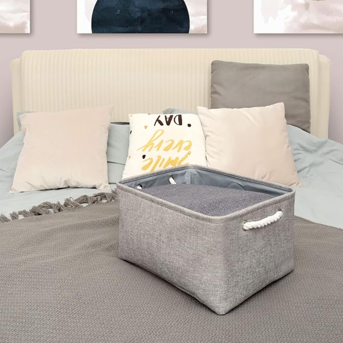 TheWarmHome Large Storage Bins- Storage Baskets - Image 6
