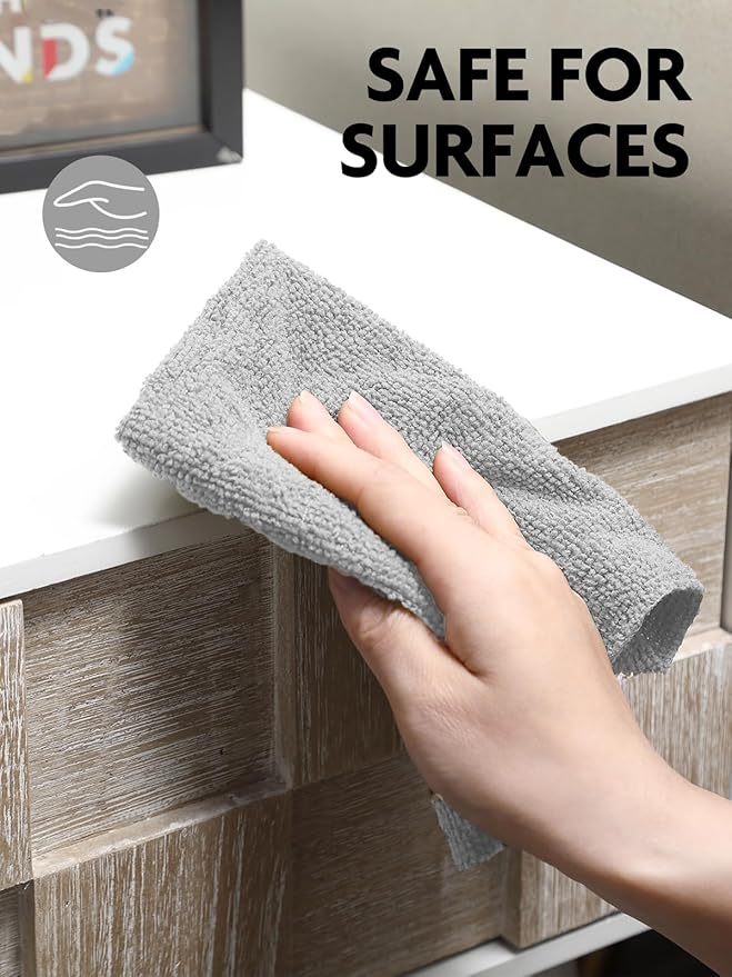 Fantasticlean Microfiber Cleaning Cloth Roll -90 Pack, Tear Away Microfiber - Image 6