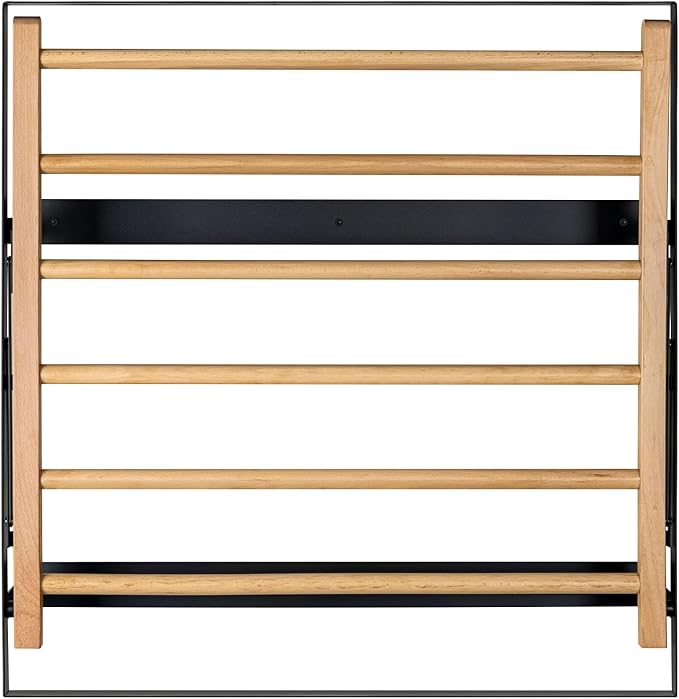 TOMACE Wall Mounted Clothes Drying Rack Laundry Drying Rack Collapsible - Image 8