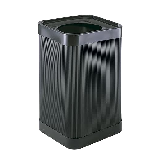 Safco At-Your-Disposal Trash Can, 38 Gallon Modern Plastic Garbage Can by SafcoProducts