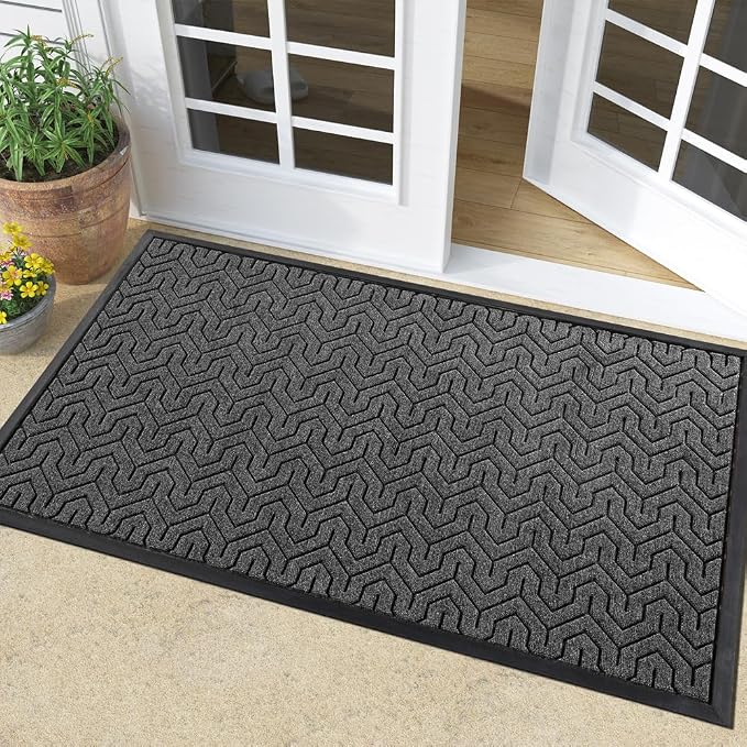 Yimobra Large Door Mat Outside Entrance 36x24, Waterproof Heavy Duty Outdoor - Image 7