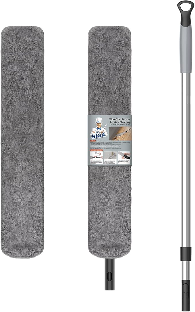 MR.SIGA Flexible Microfiber Long Duster by MRSIGA