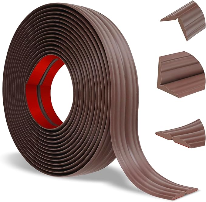 Wall Corner Protector Peel and Stick Corner Trim Molding Flexible Inside & by Heonay
