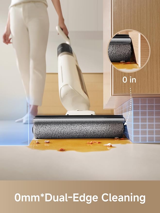 MOVA K30 SE Wet Dry Vacuum Cleaner, 180° Lie-Flat Reach Smart Vacuum Mop - Image 4