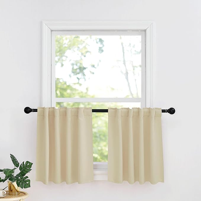 RYB HOME Small Window Curtains by RYBHOME