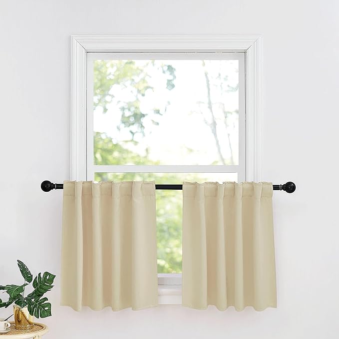 RYB HOME Small Window Curtains by RYBHOME