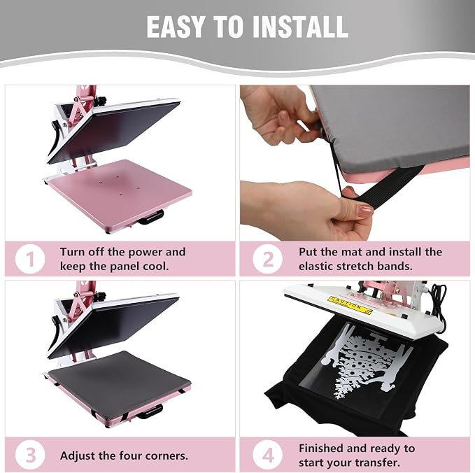 BetterSub Heat Press Mat, Washable Base - Image 2