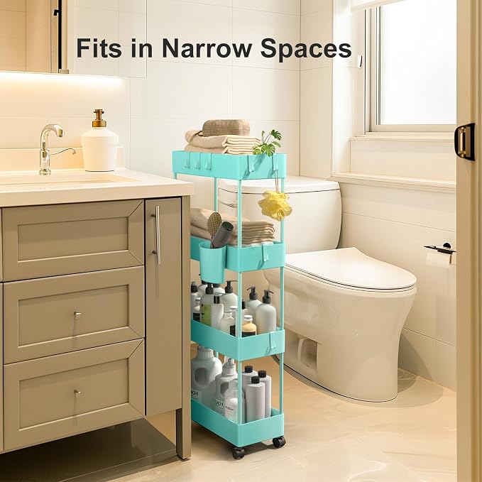 Pipishell Slim Storage Cart