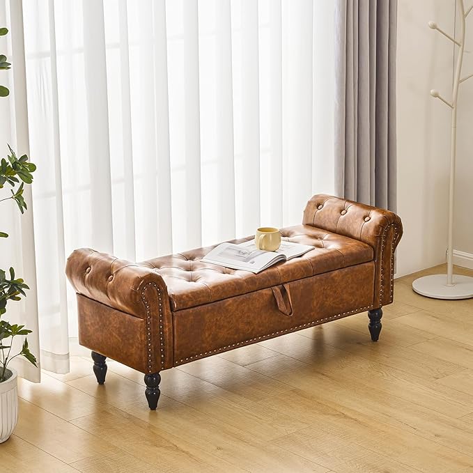 Furnimart Storage Bedroom Bench - Image 6