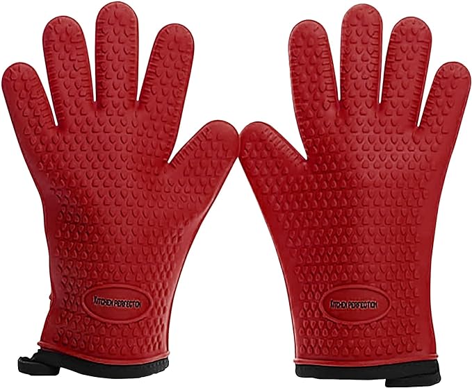 KITCHEN PERFECTION Silicone Smoker Oven Gloves by Kitchenperfection