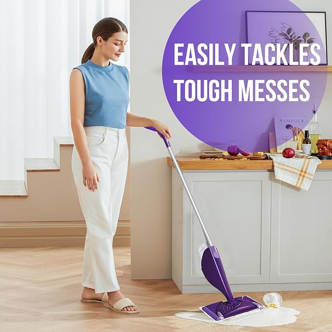 Mopping Pad Refill for Wet Jet Mop, Disposable Multi Surface Wetjet Hardwood - Image 7