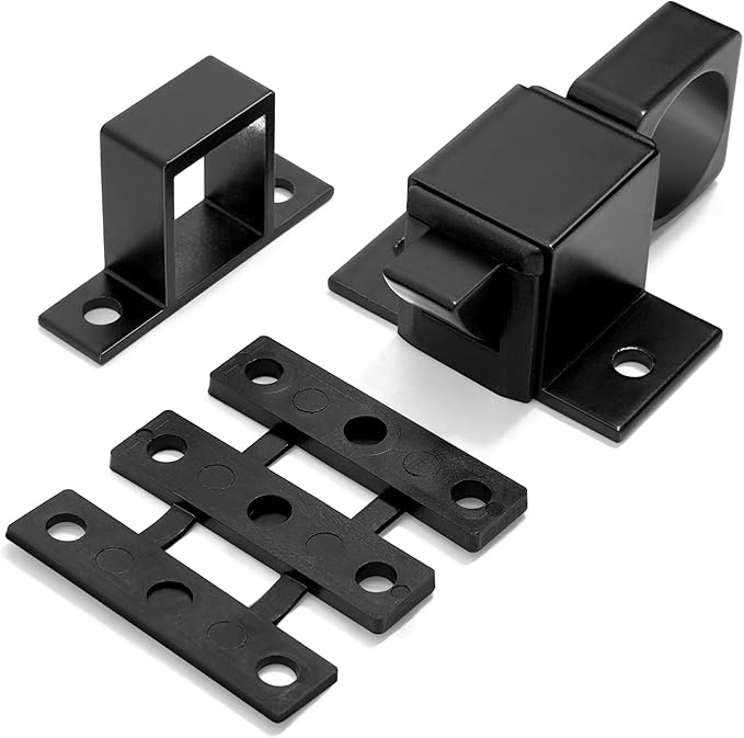 4 Packs Self-Closing Latches, Aluminum Alloy Automatic Gate Latch - Image 6