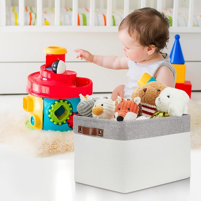 DULLEMELO Storage Baskets for Organizing, Decorative Storage Bins - Image 4