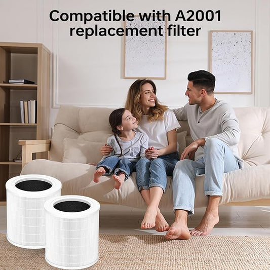 A2001 replacement filter, 3-in-1 True air purifier A2001 replacement part - Image 2