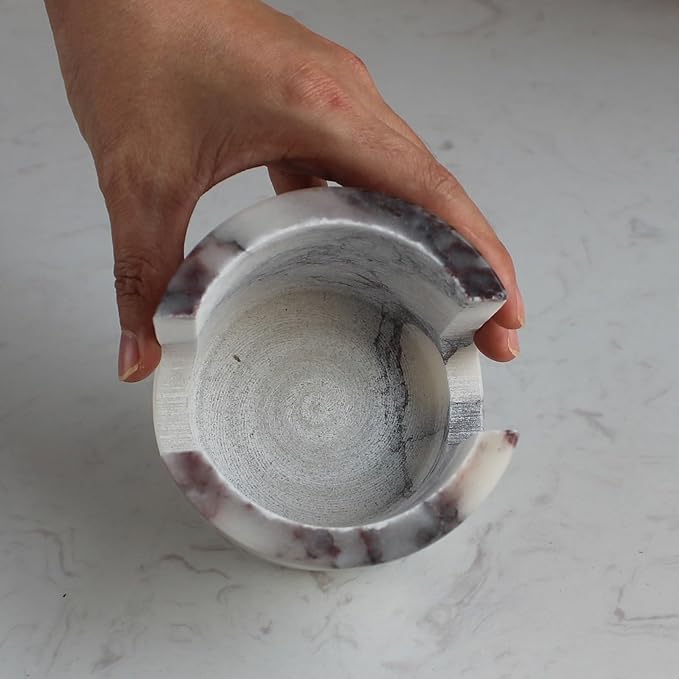 Natural Calacatta Viola Marble Sponge Holder - Image 4