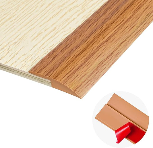 3.3Ft Carpet Floor Transition Strip, Self Adhesive Floor Edging Trim Strip by MYFAMIREA