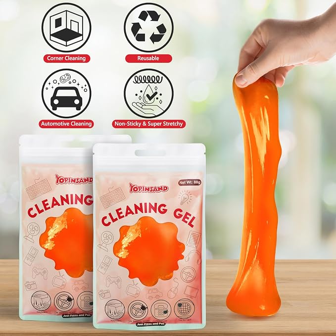 Car Cleaning Gel, 2 Pack Car Cleaning Putty, Universal Auto Deatiling Tools - Image 6