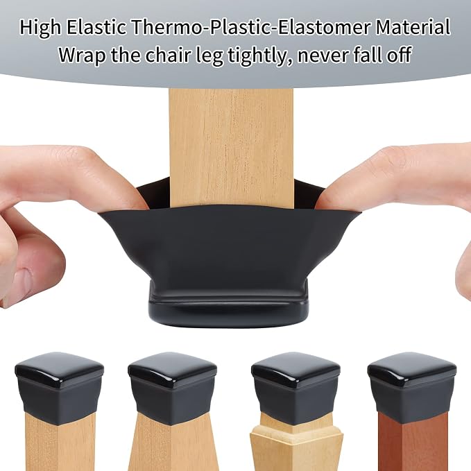 Ezprotekt 8 Pcs Large Chair Leg Sliders - Image 3