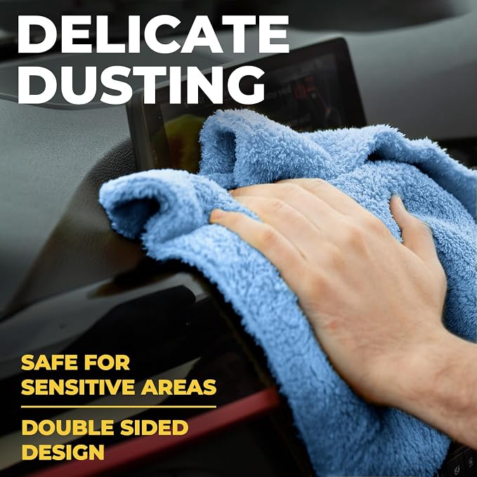 Edgeless Microfiber Towels for Cars – 6pk - Image 6