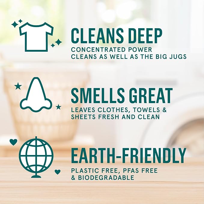 Rella Powerful Laundry Detergent Sheets, 120 Loads, Family Owned & Operated - Image 4