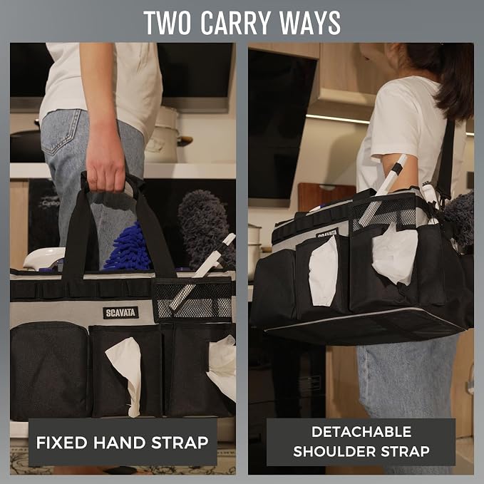 Wearable Cleaning Caddy Bag, Cleaning Caddy Supplies Organizer - Image 6