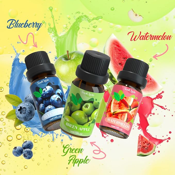 Fruit Essential Oils Set, Fragrance Oil Set - Image 3