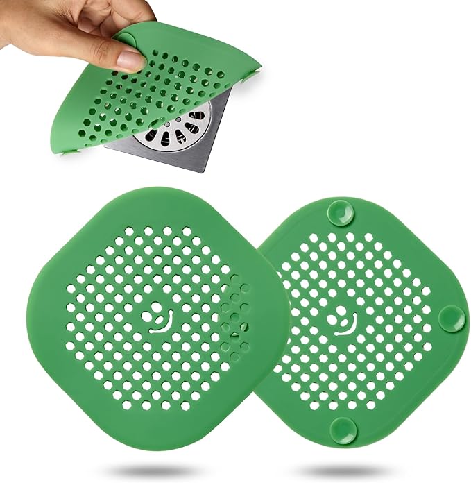 Drain Cover Hair Catcher Drain Plug Hair Stopper Drain Protector by Couidlmakeslifecolorful