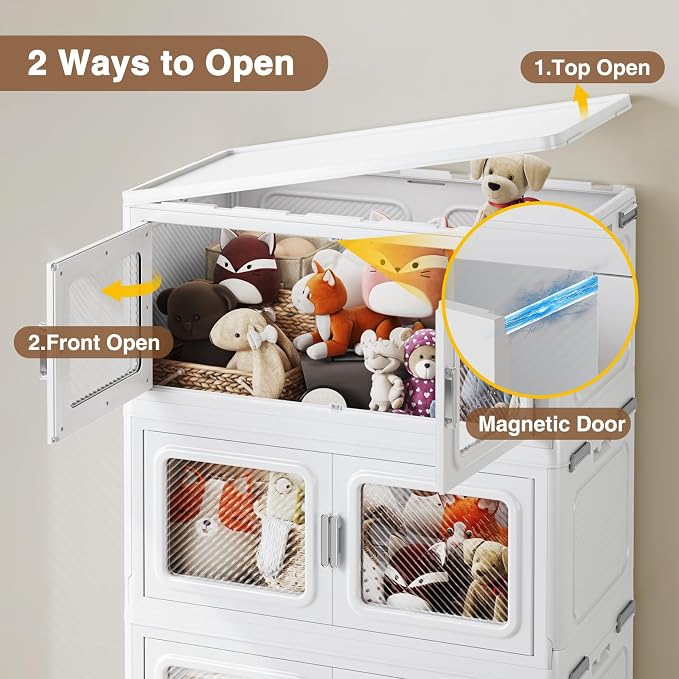 BROVIEW 300 Qt Stackable Storage Bin - Image 7