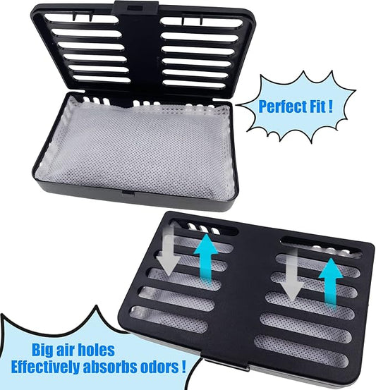 Activated Charcoal Odor Absorbing Filter Refill Deodorizer Compatible - Image 2