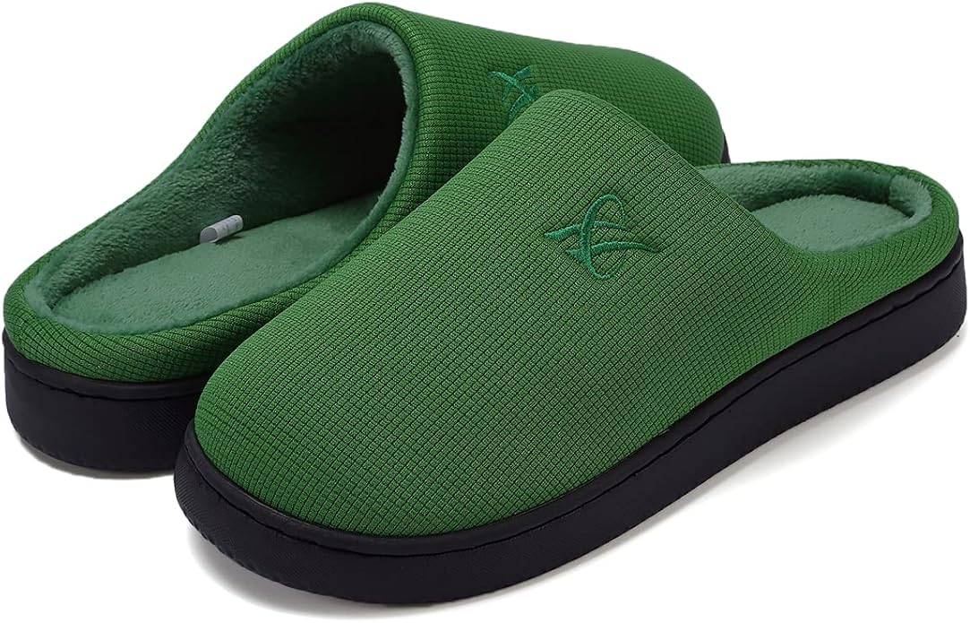 Memory Foam Slippers for Women's and Men's Casual House Shoes by landeer