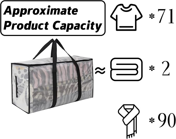 Heavy Duty 93L Stackable Storage Bins - Image 5